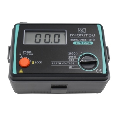 Brand New and Stock Ground Resistance Tester Multimeter Resistance Meter Kyoritsu 4105A Digital Earth Resistance Tester