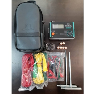 Brand New and Stock Ground Resistance Tester Multimeter Resistance Meter Kyoritsu 4105A Digital Earth Resistance Tester