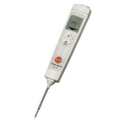 Testo 106 Food Core Thermometer with 0.1°C Resolution IP52 Rating and 250g Weight for Fast Accurate Food Measurement