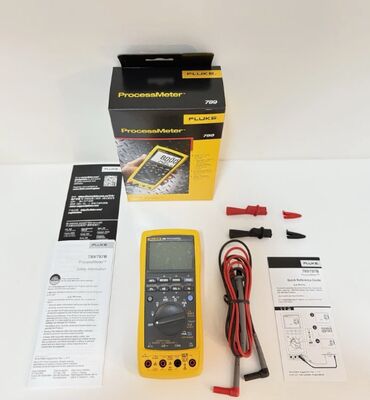 Fluke 789 ProcessMeter Digital Multimeter Loop Calibrator W/ Leads -Calibrated