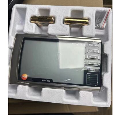 Four AA Alkaline Batteries powered Testo 622 VFC control mode device engineered for and accurate environmental condition measurements