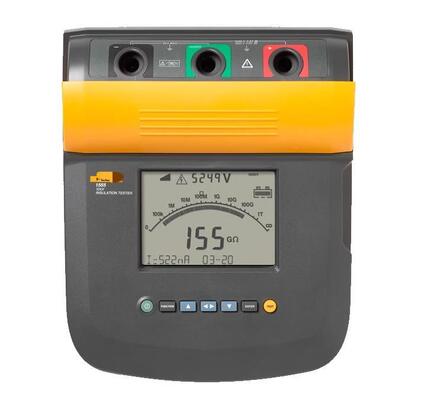 Fluke 1555 FC 10 kV Insulation Tester with Wireless Data Collection and Real-time Trending