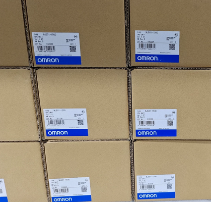 Omron NJ501-1500 PLC Module with OPC-UA 20 MB Program Capacity and EtherCAT Motion Control