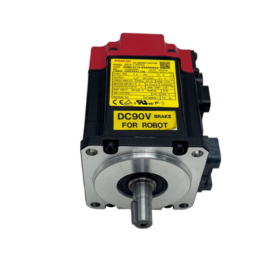 Used Tested A06B-0114-B855#0048 AC Servo Motor with 5 V Rated Voltage and 12 A Rated Current for FANUC LR Mate 200iD Robot