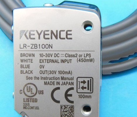 KEYENCE Original sensor LR-ZB100N LR-ZB100P LR-ZB100CN LR-ZB100CP,cable Type, 100 mm