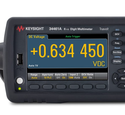 Keysight Benchtop Digital Multimeters, 34460A-34465A and DM34460A-DM34461A, and the DM7 includes the 34470A.