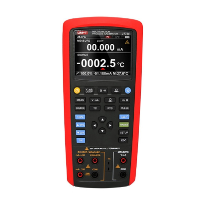 UT725 Multi-function Temperature And Cycle Calibrator Functions In One weight-650g Direct current-20ma