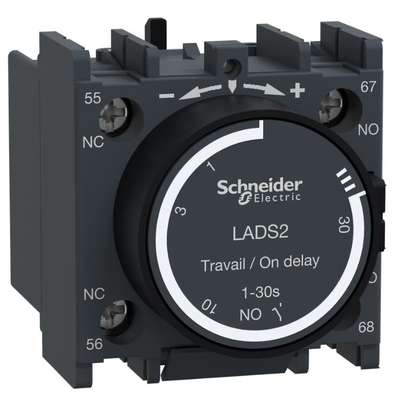 Blok kontak bantu tunda waktu Stock Schneider LADS2