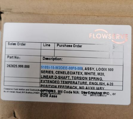 FLOWSERVE Valve Positioner Logix 500 Series Positioner 510si-15-W2DEE-00F0-000 Clearance Sale