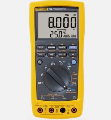 Fluke 789 ProcessMeter Digital Multimeter Loop Calibrator W/ Leads -Kalibrasi
