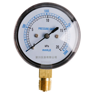 1.5 Lbs NPT Thread Delta Pressure Gauge