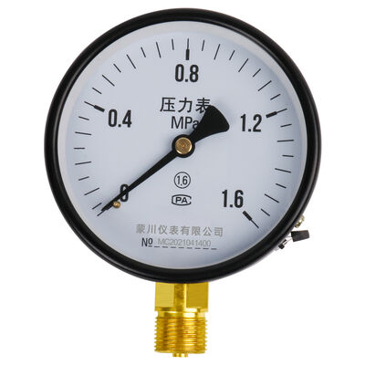 2 Inch Threaded Differential Pressure Gauge 1,5 Lbs Berat