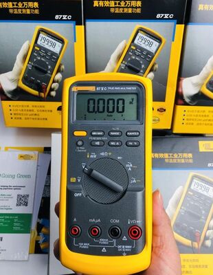 Multimeter Digital Fluke 87V dengan Akurasi True RMS Tegangan Maksimum 1000 V dan Layar 6000 Counts