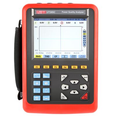 UT285C UNI-T Penganalisis Kualitas Daya Tiga Fase DENGAN antarmuka USB/perangkat lunak PC