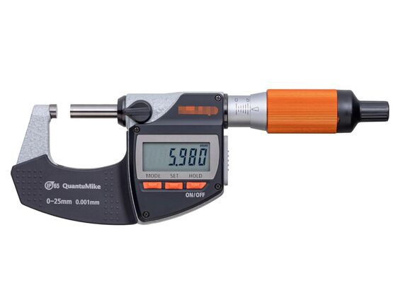 Jepang Mitutoyo 293-140-40 293-180-40 293-230-30 Mikrometer Digital QuantuMike IP65