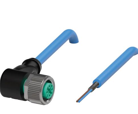 Pepperl + Fuchs NAMUR Female Cordset Konektor Kabel M12 2-pin dengan Perlindungan IP66/IP68/IP69