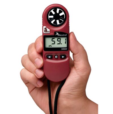 Kestrel 3000 Pocket Weather Meter with Accurate Relative Humidity Readings and Heat Stress Index