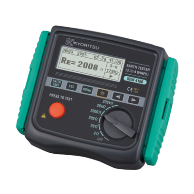 Brand new original EARTH RESISTANCE RESISTIVITY TESTER in stock from KYORITSU KEW 4106, Japan