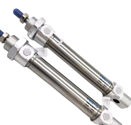 Festo DSNU ((-S) Silinder bulat silinder ISO Berfungsi ganda 20 mm Diameter piston 30 mm Stroke untuk penggunaan industri