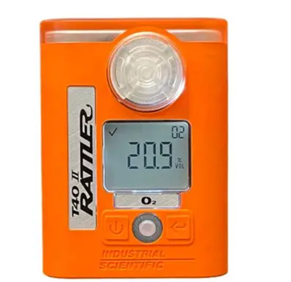 T40 II Rattler Monitor Gas Tunggal Portable dan pekerja T-Dock di lingkungan berbahaya